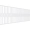 Ekena Millwork Set of Four Panels for 94 1/2"W x 36 1/4"H Cedar Park Fretwork Wainscot Wall Paneling WPKP18X01X47CRP - alternate 1